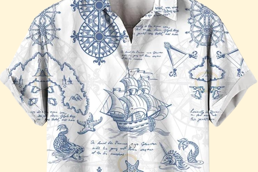 Nautical chic shirts
